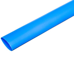 Rura termokurczliwa cienkościenna, odcinki 1m, CR 12,7/6,4 niebieska, 427562 /50szt./