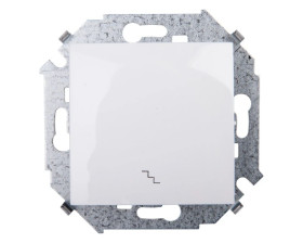 Simon 15 Łącznik schodowy biały 1591201-030