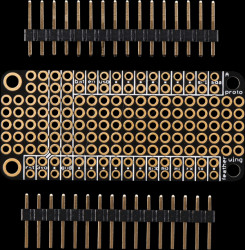 2884 Arduino - FeatherWing Proto, Prototyping-Addon