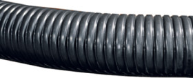 Spiral protective hose, inside Ø 10.2 mm, outside Ø 14.2 mm, BR 30 mm, GS/PVC, black, 166-30701