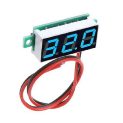 Woltomierz DC 3-30V Niebieski