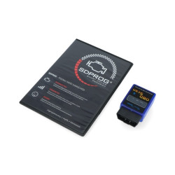 Zestaw diagnostyczny OBD SDPROG + Vgate Scan Bluetooth 3.0