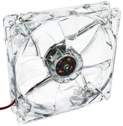 WENTYLATOR 12V 120*120*25 RED