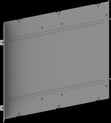 Subdivision, rear field busbar connection, sheet steel, (W x H x D) 800 x 450 x 400 mm, 8PQ5000-4BA08