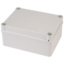 Gewiss GW 44 236 Junction Box IP55 Quick Fix Lid Grey 150 x 110 x 70mm No Holes