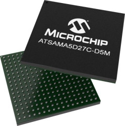 Mikroprocesor ATSAMA5D27C-D5M-CU SAMA5D2 ARM Cortex A5 32bit ARMv7-A 500MHz 196-pinowy LFBGA