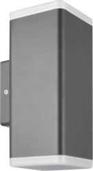 Oprawa LED elewacyjna KRONA 12W barwa naturalna 4000K IP65 dwukierunkowa kwadrat LIL122