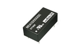 Konwerter DC/DC MEA1, Uwe 24V dc, Uwe 24V dc, Uwy 5V, -5 V, Murata Power Solutions 42 mA 1 W -40 °C 85 °C Otwór