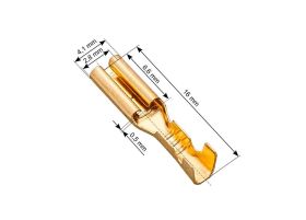 KONEKTOR GNIAZDO 2.8/05