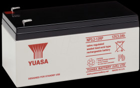 NP3.2-12 YUASA AGM battery, 3.2 Ah, 12 V