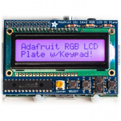 RGB pozytyw 2x16 LCD + klawiatura Kit dla Raspberry Pi - Adafruit 1109