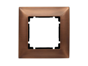 VENA METAL Ramka 1x miedź rustykalna 5133281 KOS