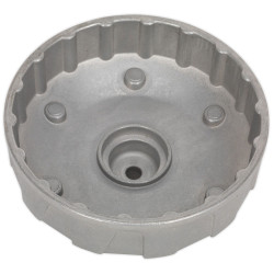 Sealey VS7115 Oil Filter Cap Wrench &#xD8;93mm x 18 Flutes - Renault
