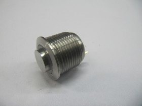 Nasadka przełącznika Chwilowy SPST średnica wycięcia 16mm, montaż panelowy RS PRO