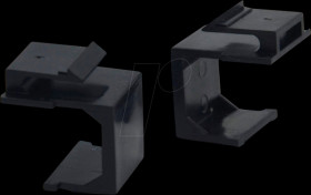 25998209 Keystone blanking insert, black, 10 pieces