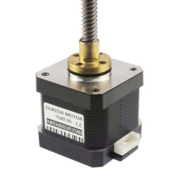 Silnik krokowy NEMA17 ze śrubą trapezową T8 300mm