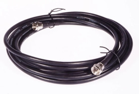 Przewód antenowy satelitarny F 3m czarny LB0071 LIBOX
