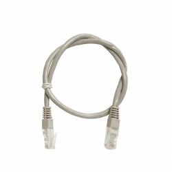 Patchcord UTP 1m szary