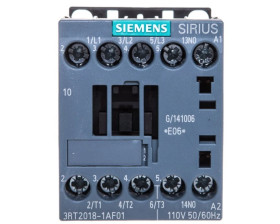 Stycznik mocy 16A 3P 110V AC 1Z 0R S00 3RT2018-1AF01