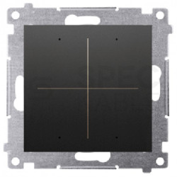 Nadajnik bateryjny do obsługi innych sterowników Wi-Fi SIMON 54 GO CONTROL B czarny Kontakt Simon DENB1W.01/49