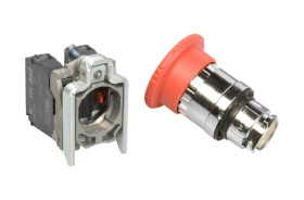 Przycisk bezpieczeństwa 22mm 1Z 1R IP66 przez obrót XB4BS8445