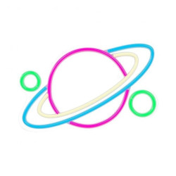 Neon PLEXI LED PLANET multikolor FPNE05X Forever Light