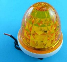 LAMPA 18xLED KW-114Y 88x88x75 12V YELLOW