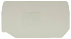 Wieland Electric 07.313.0555.0 Ścianka rozłączająca szary 10 szt.