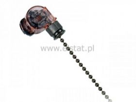 Przełącznik łańcuszkowy 3A/250V antyczny mosiądz