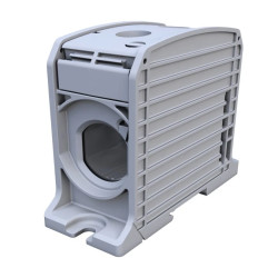 Złączka szynowa gwintowa Al/Cu STB 300 (87910) SIMBLOCK szary 81301002