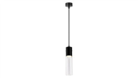 Lampa Wisząca Ricky Czarny 1Xgu10 Czarny 1Xgu10 Ip20 Ml1088 Milagro
