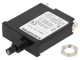 TMF12-221-0.3 Wyłącznik nadprądowy Iznam: 0,3A Uznam: 240VAC 28VDC SPST Bieguny: 1