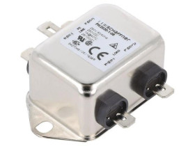 FN2030-1-06 Filtr przeciwzakłóceniowy jednofazowy 250VAC Cx: 220nF 1M