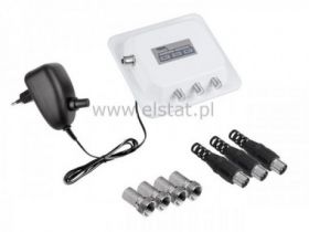 Rozdzielacz sygnału DVB-T i analogowego x3 TV