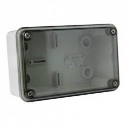 Puszka hermetyczna natynkowa transparentna 007.PK 120x75x50 M-L 4644