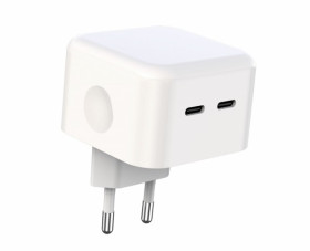 LAD.SIEC.L102 PD 35W 2X USB-C BIALA