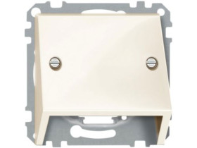 MERTEN Płytka czołowa System M wypustu kablowego kremowy MTN464944 SCHNEIDER ELECTRIC