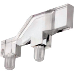 Single optical fibre, head size 2 x 5 mm, (L) 18.29 mm, 1273.1001