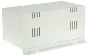 Obudowa urządzeń elektronicznych Stal walcowana na zimno wysokość zew: 112 mm szerokość zew: 130 mm długość zew: 257 mm