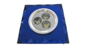 Downlight Led Power Affi Blue 3*1W Biały Ciepły