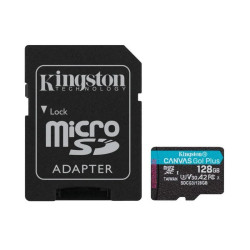 Karta pamięci micro SDXC 128G K KINGSTON z adapt. 170/90MB/s Canvas Go Plus