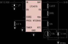 60V, 250mA Linear Charger with Low Quiescent Current