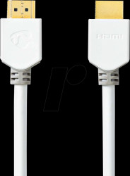 CVBW34000WT50 High Speed HDMI cable with Ethernet, 5,00 m