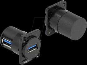 88059 D-type module USB 2.0 type A socket &gt; 90° angled socket