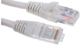 Kabel Kat. 5E Nieosłonięty Biały 2M