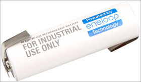 Nickel metal hydride-battery, 1.2 V, 2 Ah, HR6, AA, surface contact, BK-3MCCF