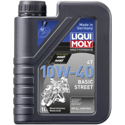 Liqui Moly 3044 Motorbike 4T Engine Oil 10W-40 Mineral 1L Cat-Tested