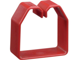 tehalit.HNG Klamra do przewodów 50x50mm czerwony HN500503 HAGER