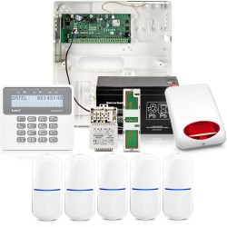 Zestaw alarmowy Satel Perfecta 16 SET-A, 5x czujka,PRF-LCD, aplikacja