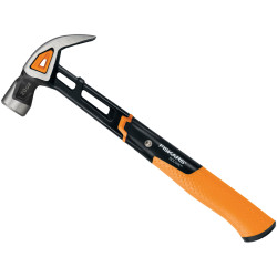 Fiskars 1027203 IsoCore Curved Finishing Hammer 570g (20oz)